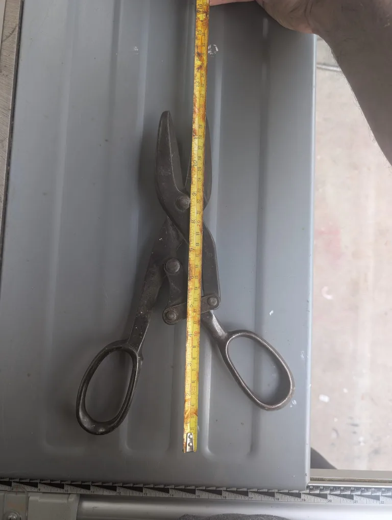 Compound Lever Tin Snips / metal shears image indicator(5)