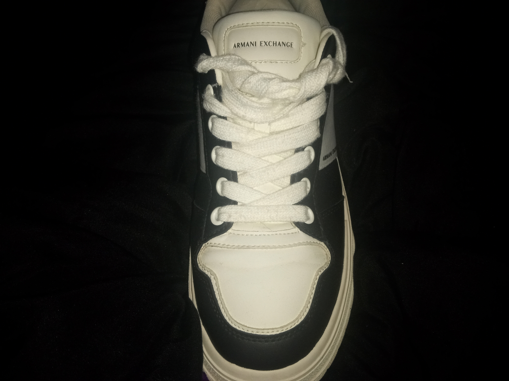 Armani Exchange Black & White Sneakers - photo 3