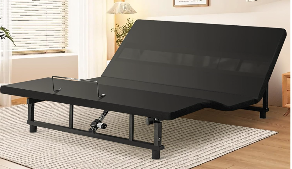Adjustable Bed Frame (zero gravity) - Black