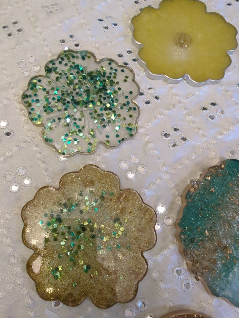 Handmade Resin Coasters singles $2 each - photo 2