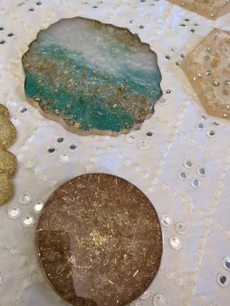 Handmade Resin Coasters singles $2 each - photo 4