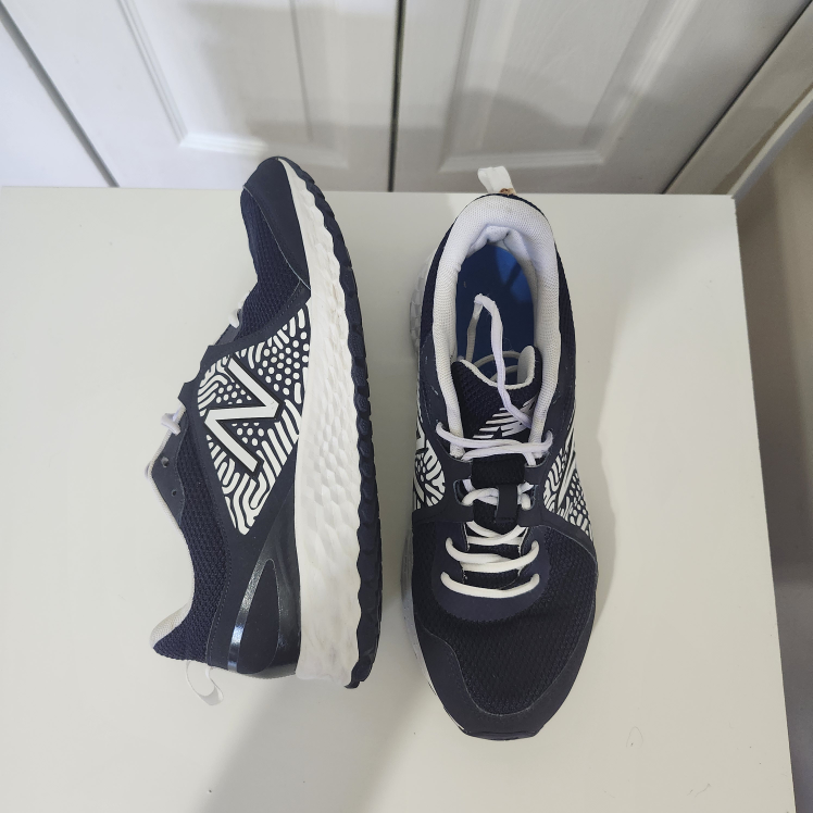 New Balance  Fresh Foam Turf Baseball Men  Sz 9.5 Navy Sneakers - photo 5