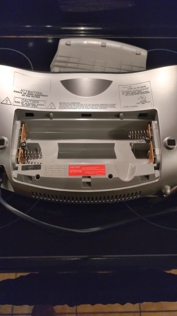 Sony Portable Radio/CD/MP3 Player image indicator(7)