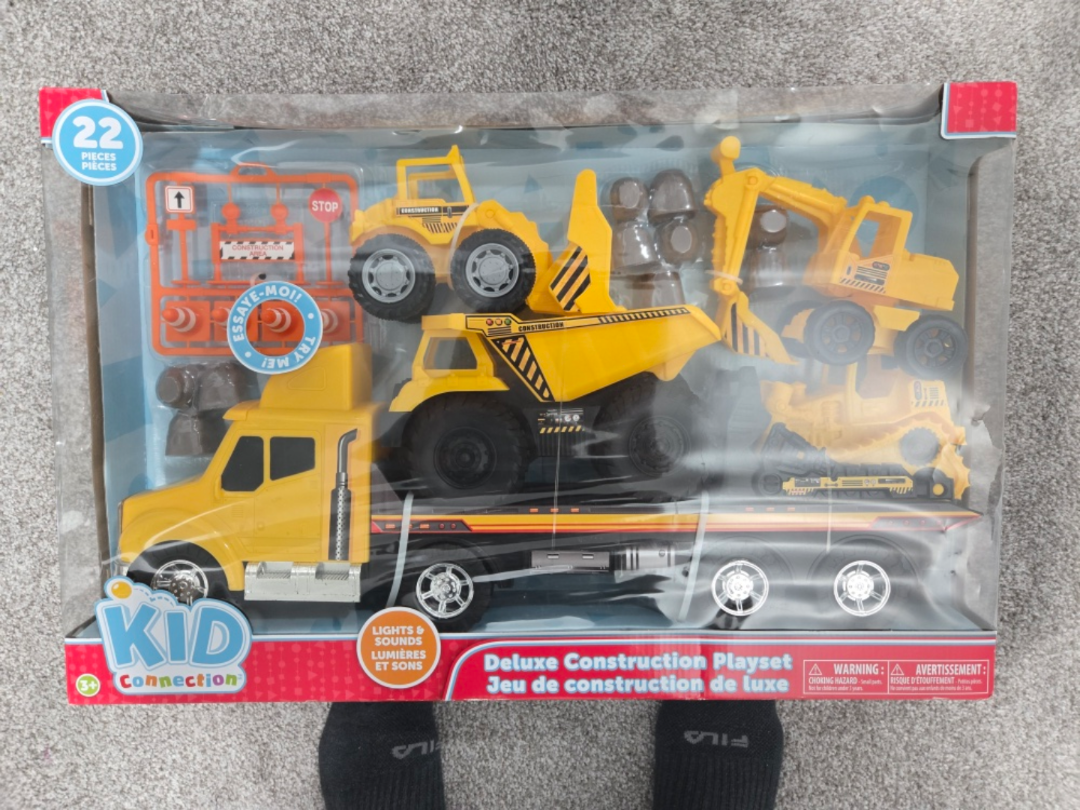 Kid Connection Deluxe Construction Playset - New