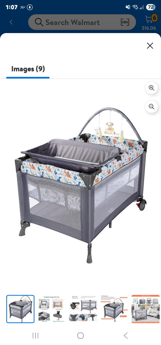 Baby Bassinet, Activity Center, Diaper Table - photo 2