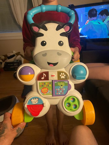 Fisher-Price Learn with Me Zebra Walker