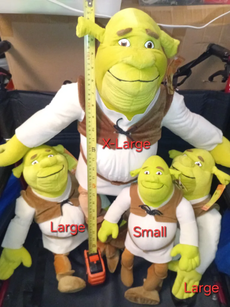 NEW!   Beautiful Shrek Plush image indicator(2)