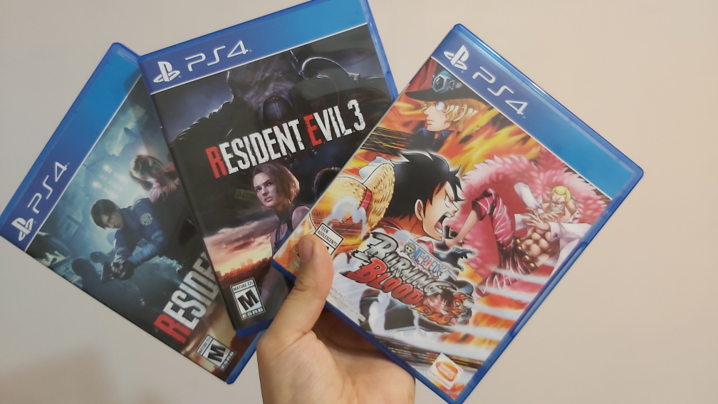 PS4 games Resident Evil One piece