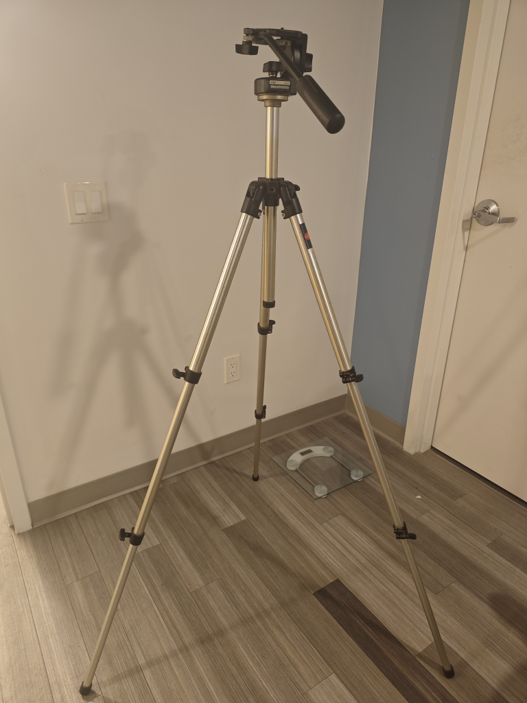 Manfrotto Tripod - Made in Italy, Excellent Condition