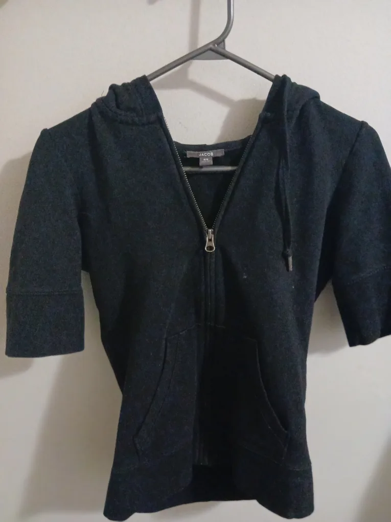 Jacob Black Short Sleeve Hoodie - Size S thumbnail