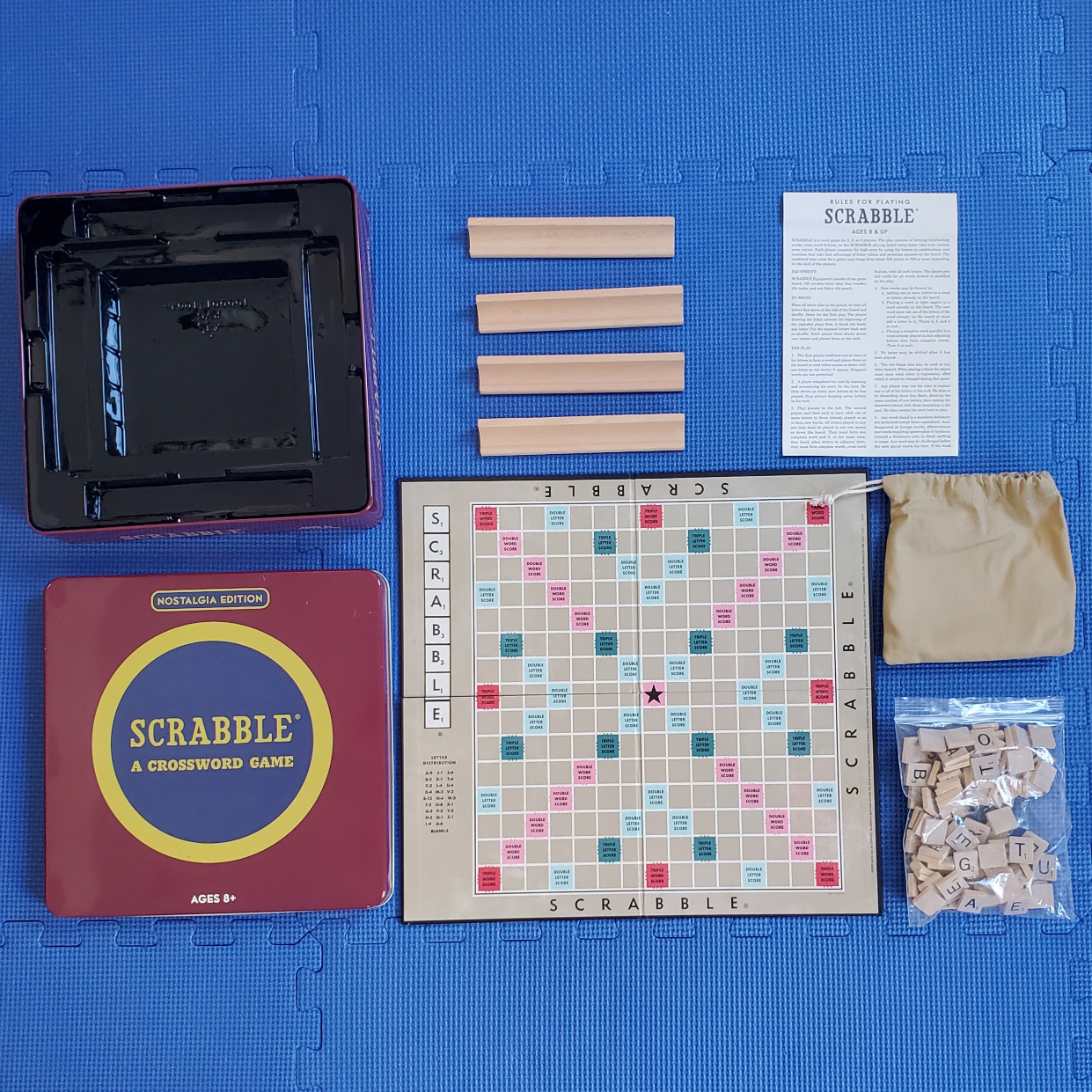 Scrabble Nostalgia Edition A Crossword Game - photo 3