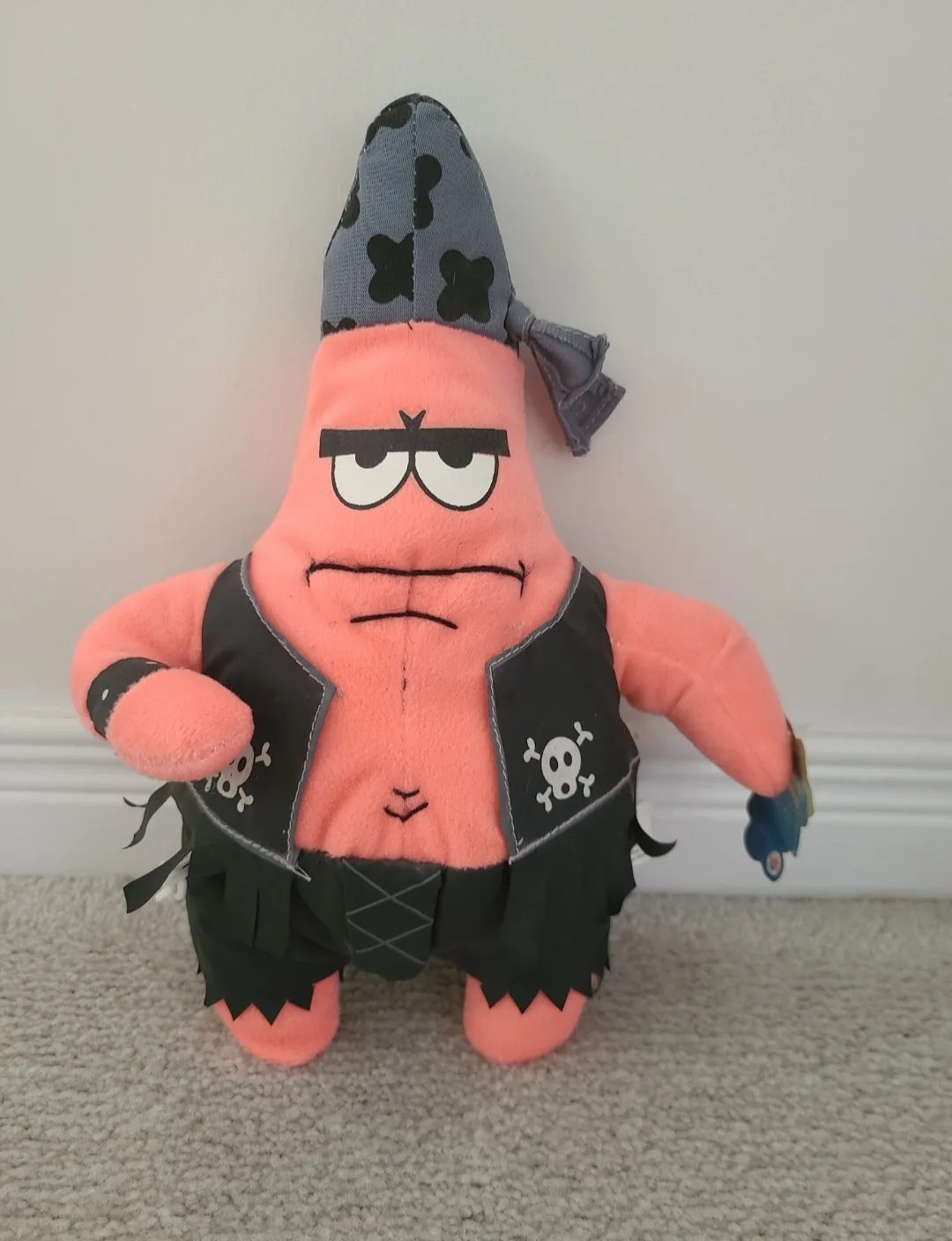 Patrick Star Plush - Pirate Costume - 12" thumbnail