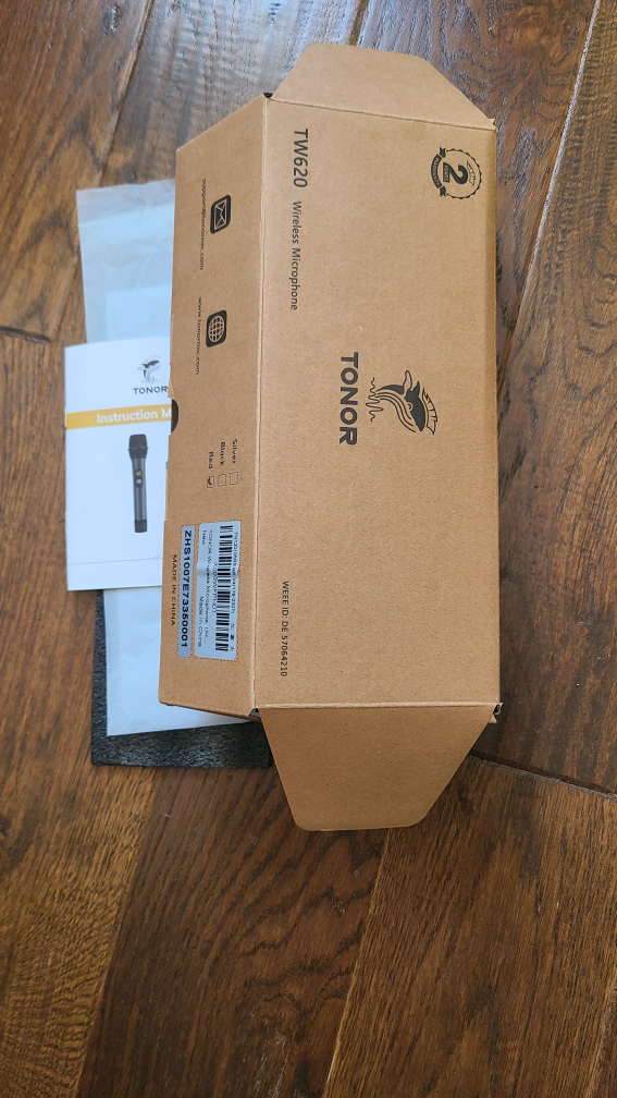 TONOR TW620 Wireless Microphone - Red - photo 2