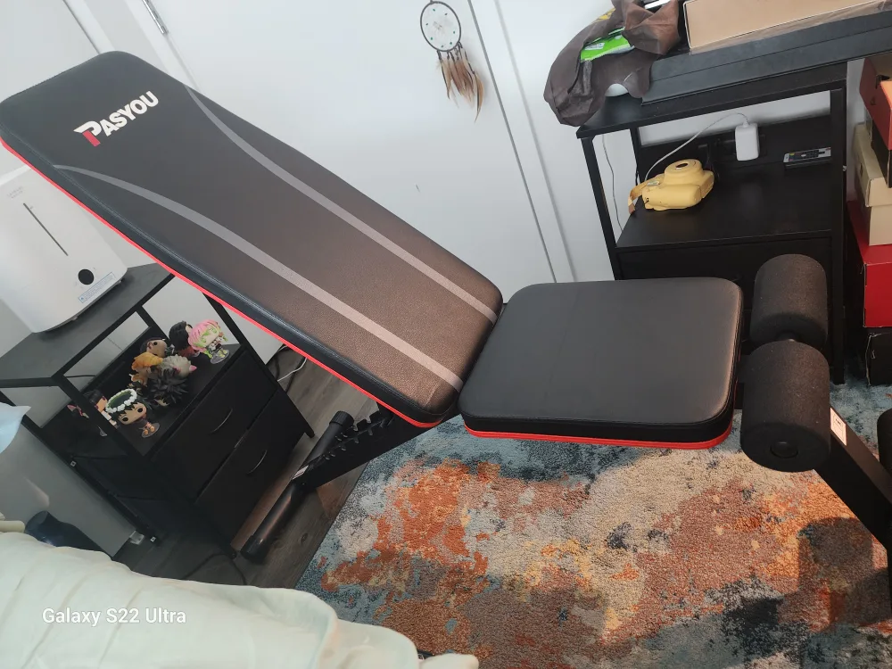 Pasyou Adjustable Weight Bench image indicator(2)