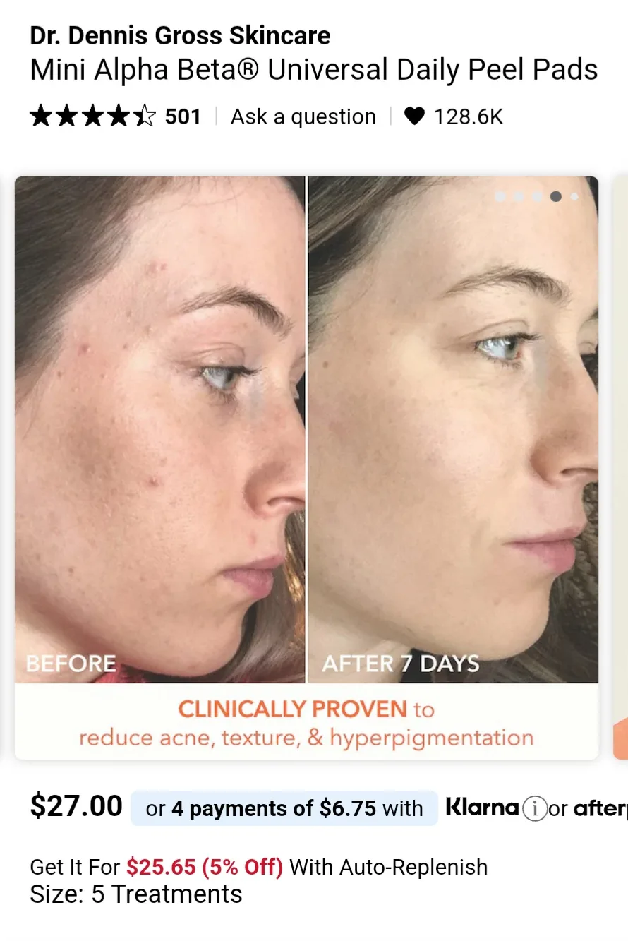 Dr. Dennis Gross Peel Pads - 5 Treatments image indicator(6)