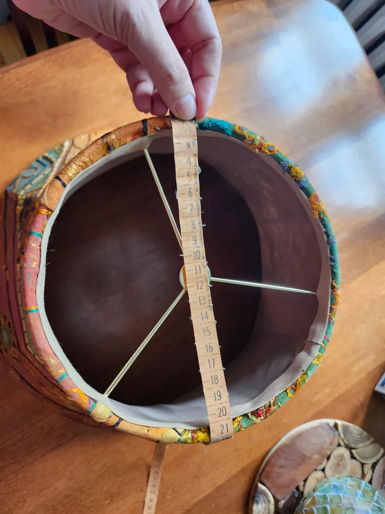 Gorgeous Indian style embroidered Lampshade - Unique Design image indicator(2)