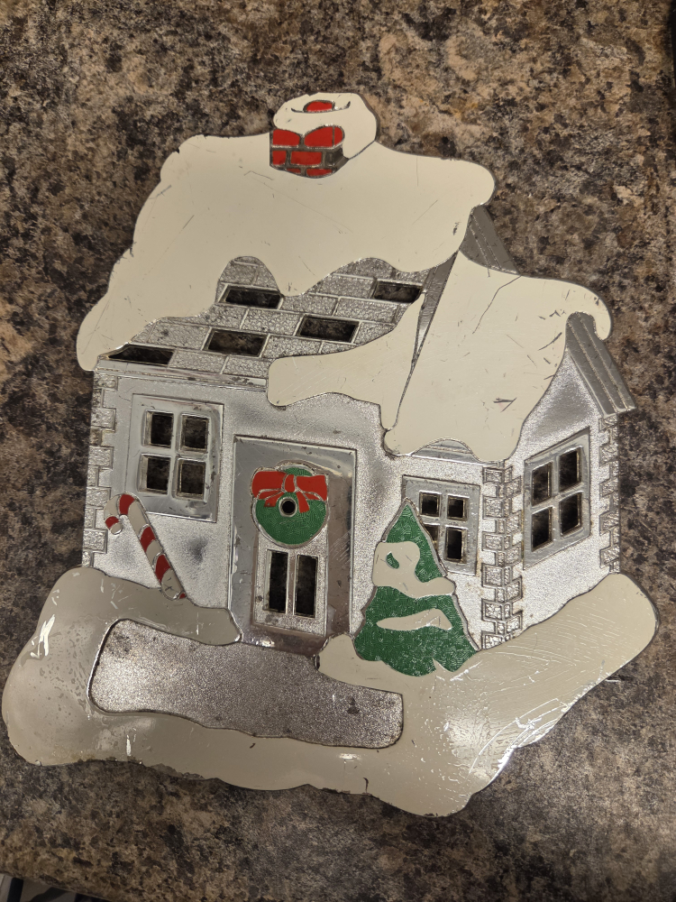 Christmas House hot pot protector