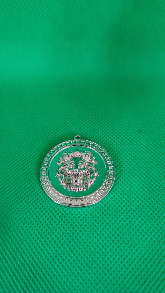 Versace Silver Lion Medallion thumbnail