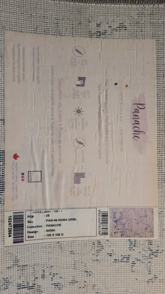 Panache Area Rug 120 x 180 D image indicator(2)