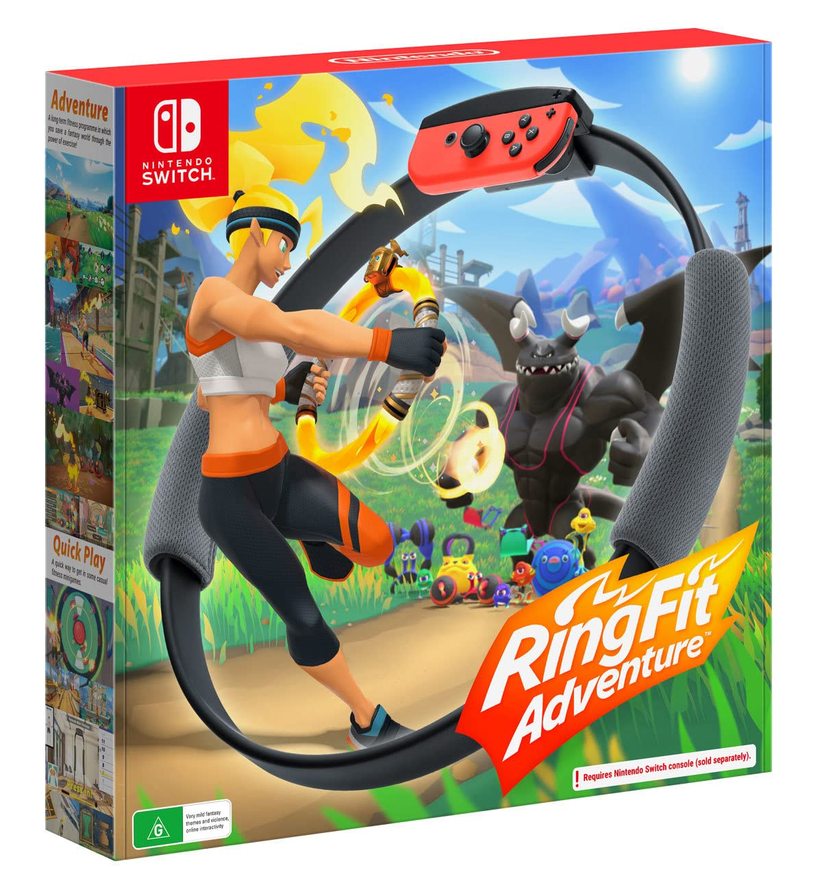 Nintendo Switch Ring Fit Adventure bundle - photo 2