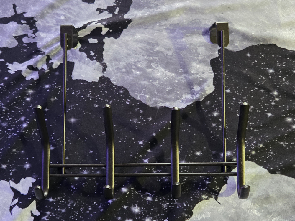 3 door mounted coat racks