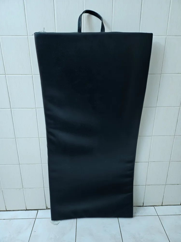Black Exercise Mat with Handles 🧡 thumbnail