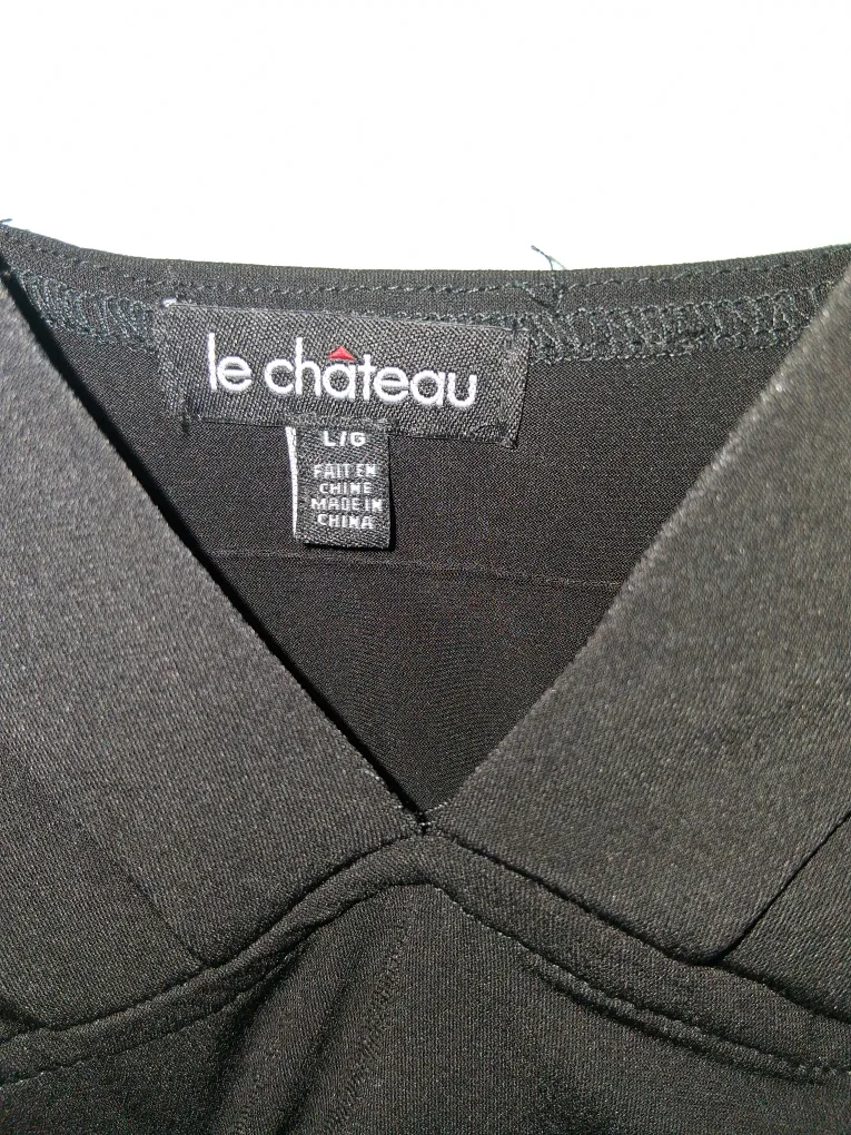 Le Chateau Black Dress - Size Large image indicator(3)