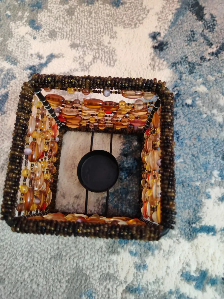 Beaded Candle Holder image indicator(2)