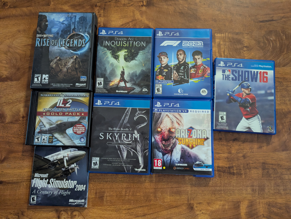 PS4, PC Games: Dragon Age, Skyrim, Flight Simulator & More