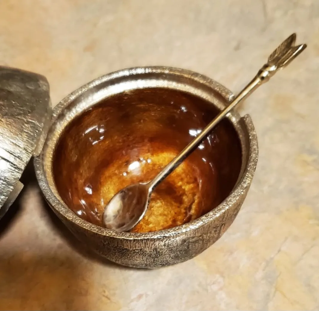 New Stainless Steel Jar With Spoon image indicator(2)