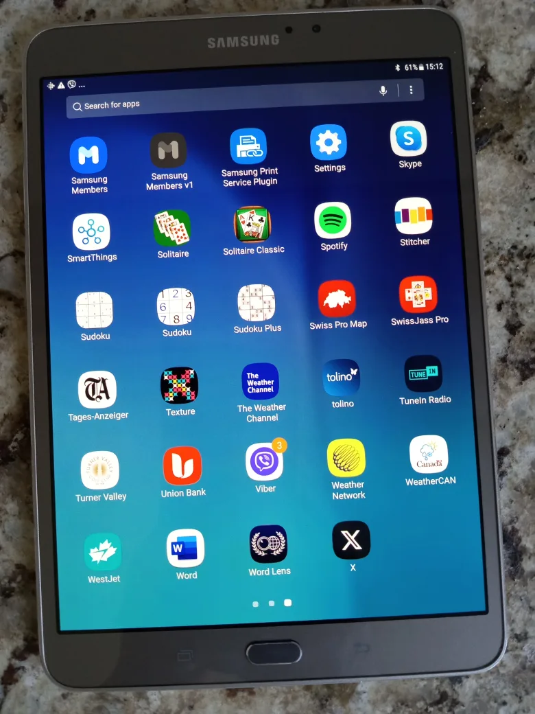 Samsung Tablet s2 8 inch thumbnail