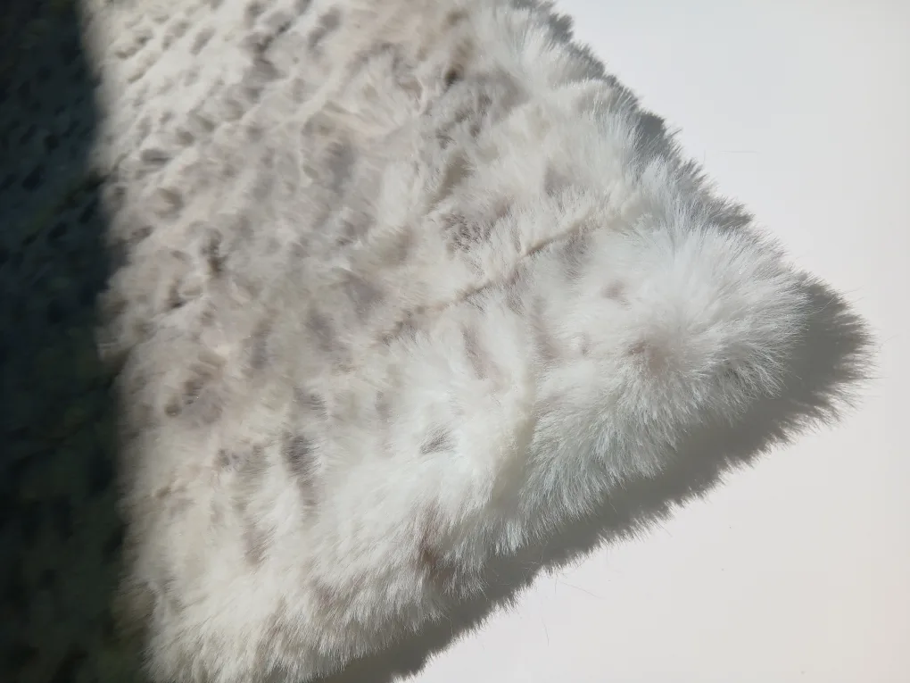 Silhouette Home Faux Fur Mat thumbnail