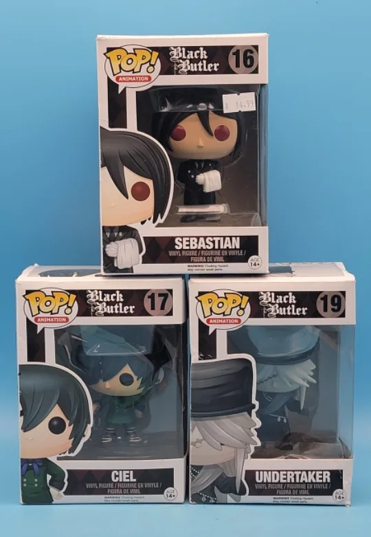 🥳NEW🤩 Funko Pop BLACK BUTLER Figures Vaulted (discontinued) thumbnail