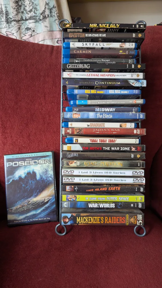 DVD and Blu-ray Movie Collection thumbnail