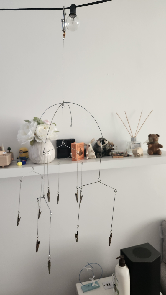 Hanging Mobile with Clips