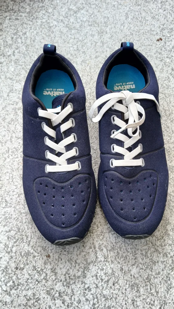 Native Shoes Navy Blue, Size US 8 thumbnail