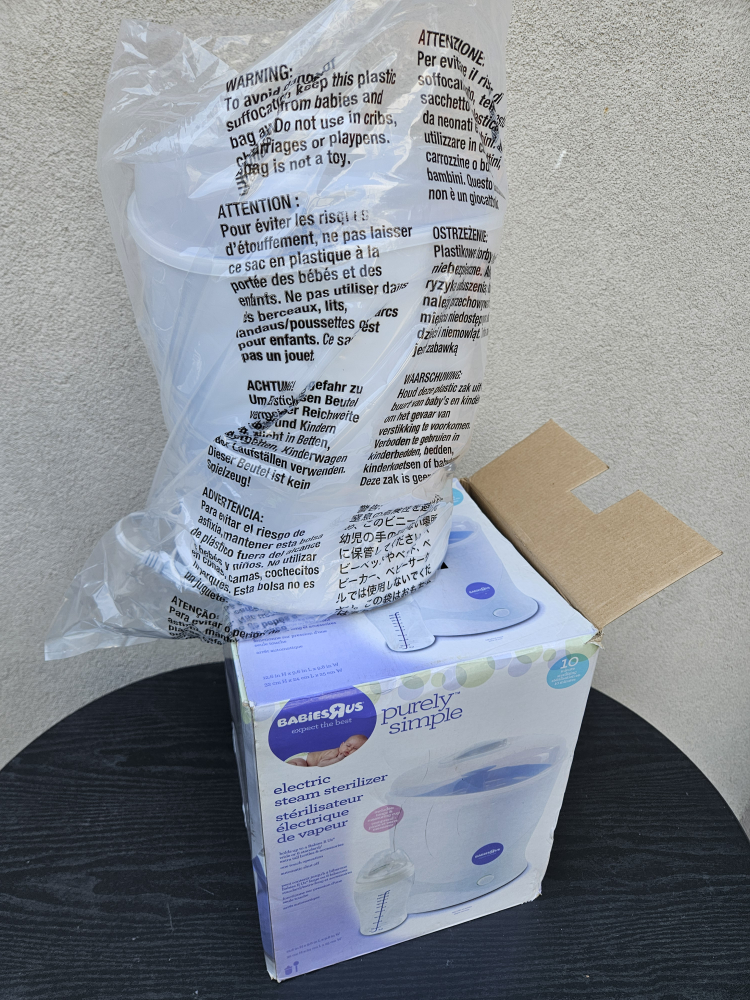 BABIES R US Purely Simple Sterilizer -  New - photo 2