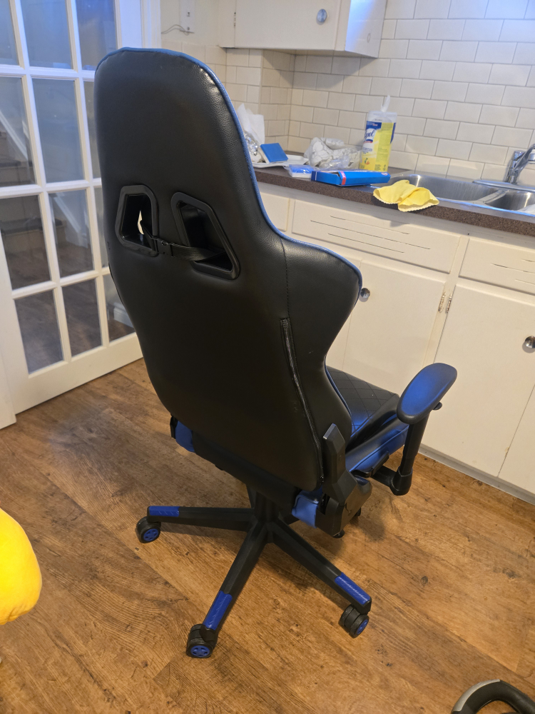 Blue & Black Gaming Chair - photo 3