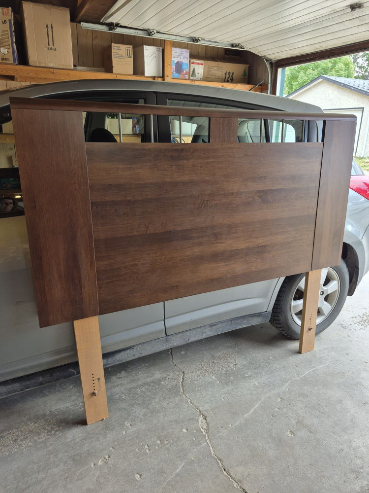 Wood Headboard - Double