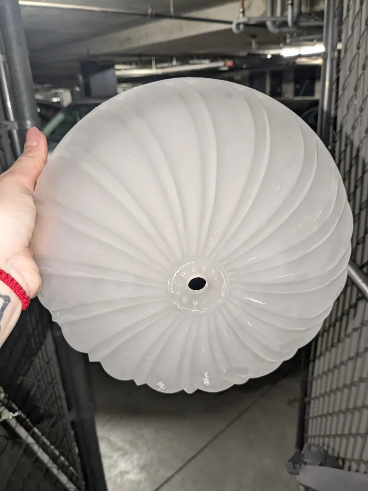 Flush Mount Ceiling Light Fixture - White thumbnail