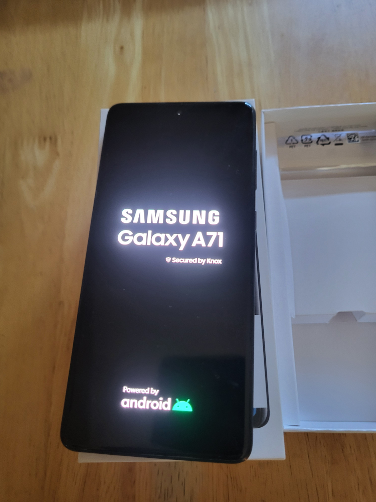 Samsung Galaxy A71 - Black 128 GB - photo 2