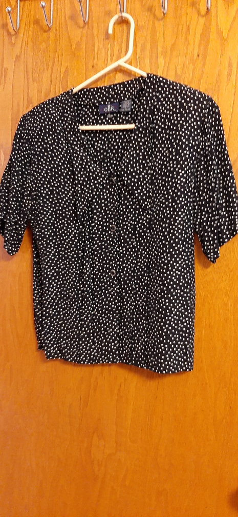 OBR Polka Dot Blouse - Size Small