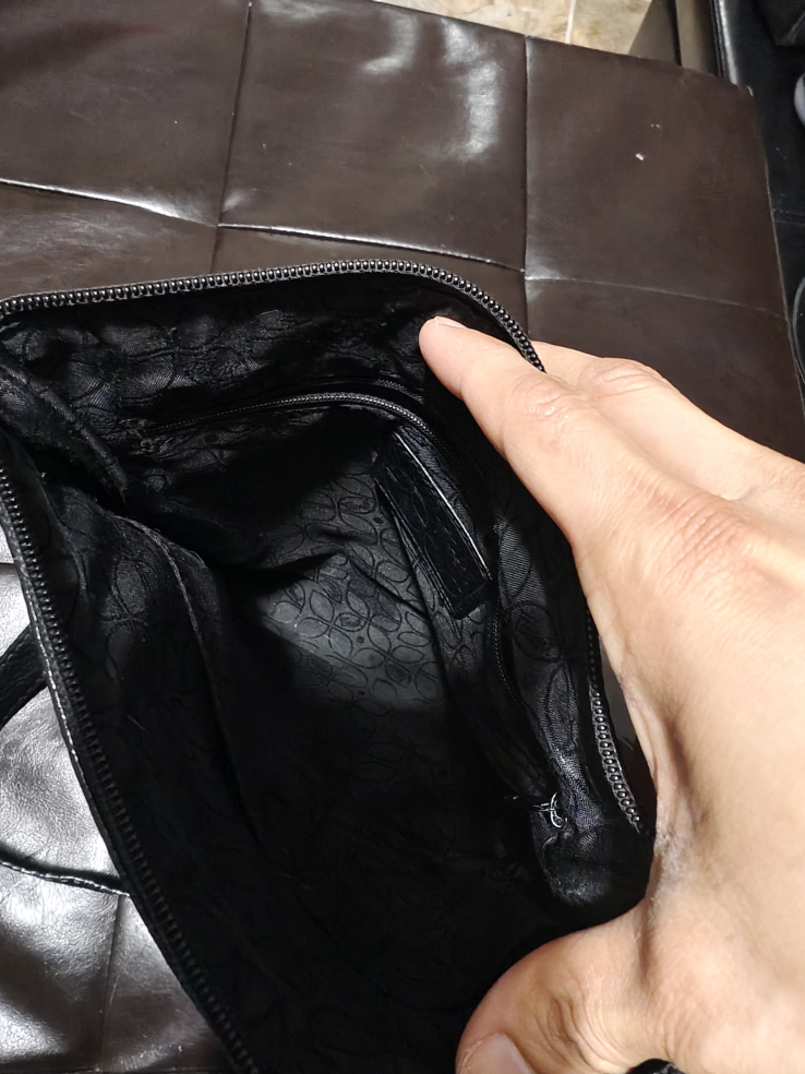 Fossil Black Leather Crossbody Bag - photo 3