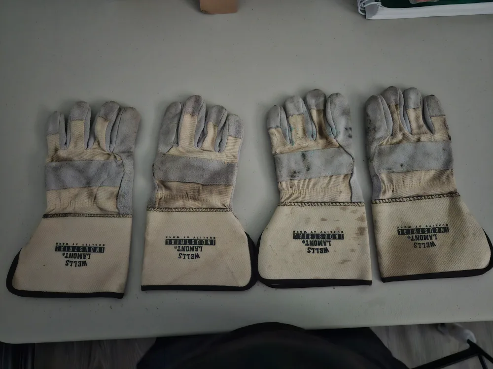 2 pairs of Wells Lamont Industrial Work Gloves thumbnail