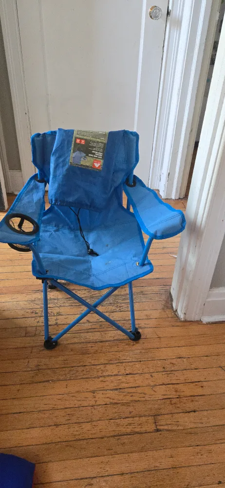 Ozark Trail Kids' Camp Chair - Blue thumbnail