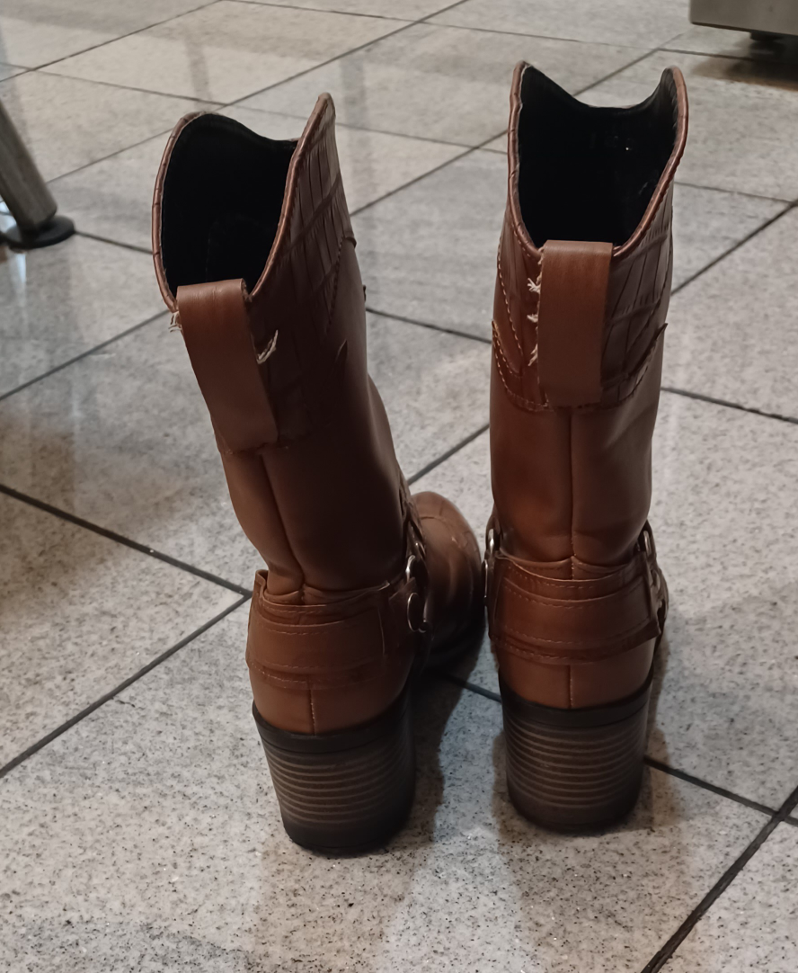 Julietta Brown Leather Cowboy Boots - photo 3