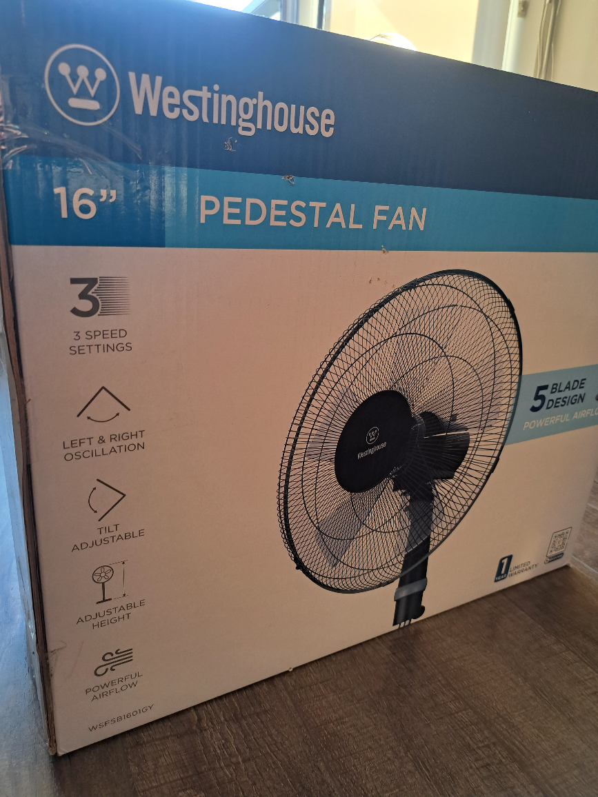 Westinghouse 16" Pedestal Fan - photo 2