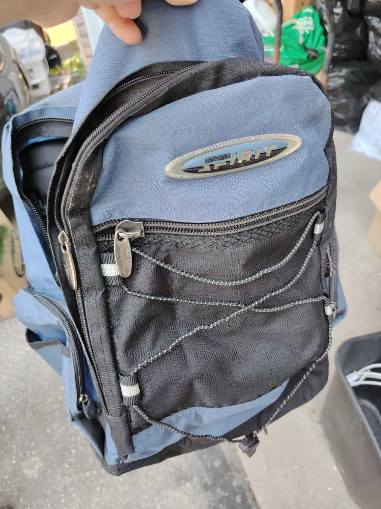 Northern Spirit Backpack - Blue & Black thumbnail