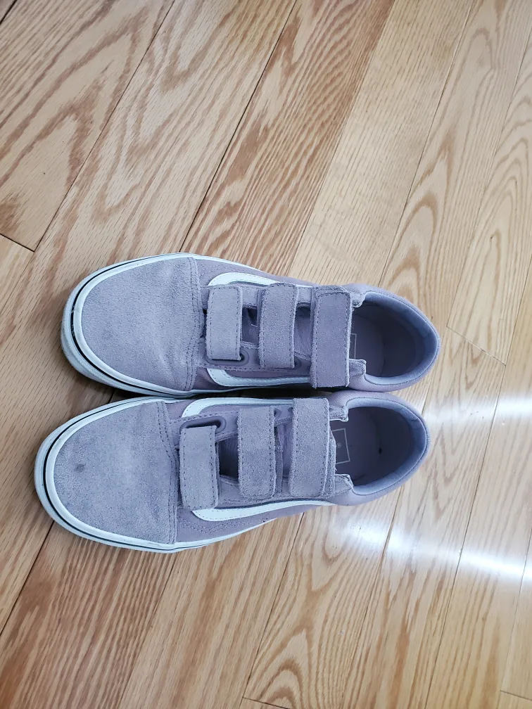 Vans Old Skool Lavender Velcro Shoes image indicator(5)