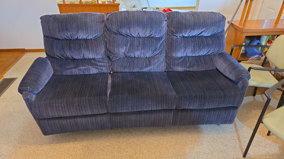 Reclining Three Seater Sofa - photo 2